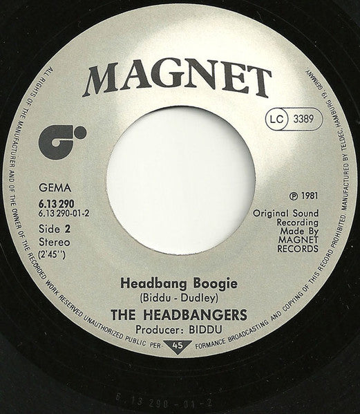 The Headbangers (4) : Status Rock (7", Single)