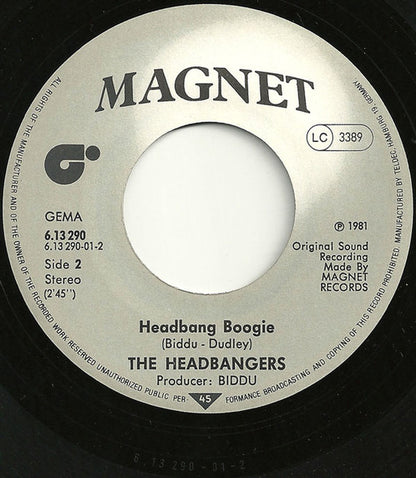 The Headbangers (4) : Status Rock (7", Single)