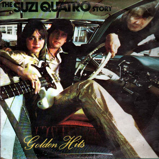 Suzi Quatro : The Suzi Quatro Story - Golden Hits (LP, Comp, Gat)