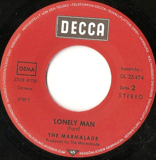 The Marmalade : Cousin Norman (7", Single)