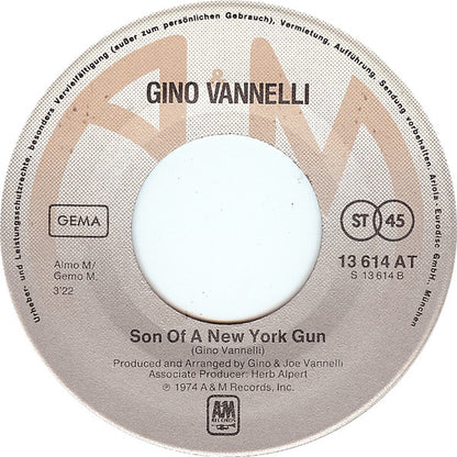 Gino Vannelli : People Gotta Move / Son Of A New York Gun (7", Single)