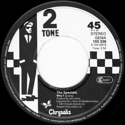 The Specials : Ghost Town / Why? (7", Single)
