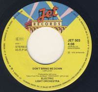Electric Light Orchestra : Don't Bring Me Down (7", Single)