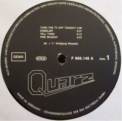 Quarz (3) : City At Night (LP)