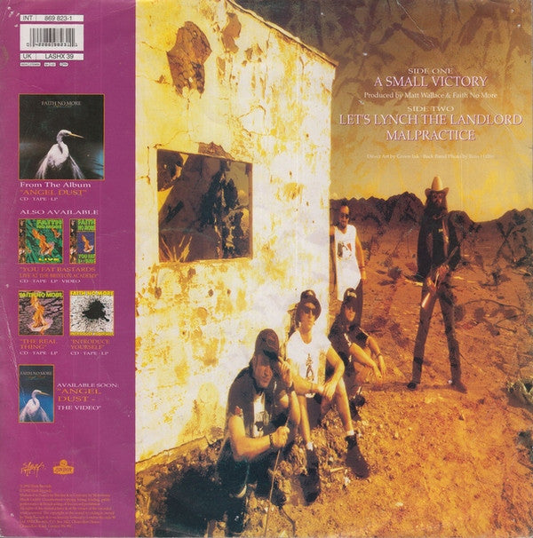 Faith No More : A Small Victory (12", Single, Num, Pic, S/Edition)