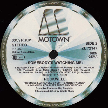 Rockwell : Somebody's Watching Me (LP, Album)