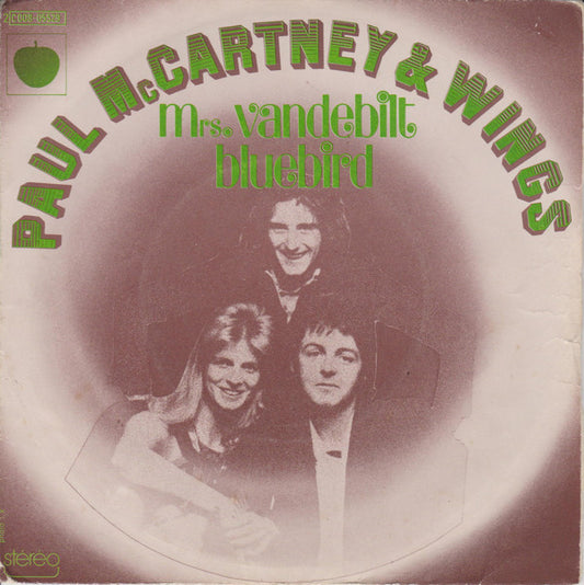 Paul McCartney & Wings* : Mrs. Vandebilt / Bluebird (7", Single)