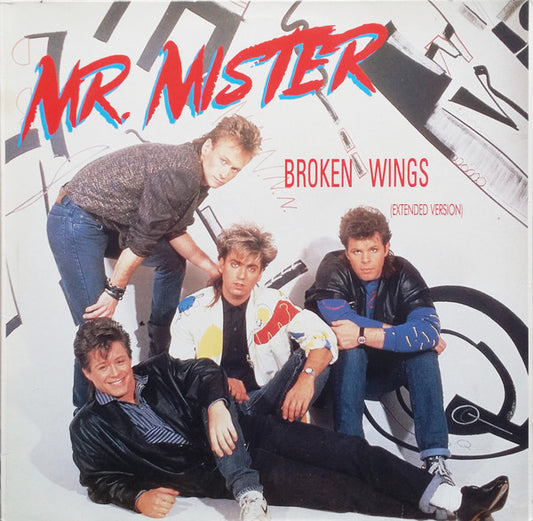 Mr. Mister : Broken Wings (Extended Version) (12", Single)