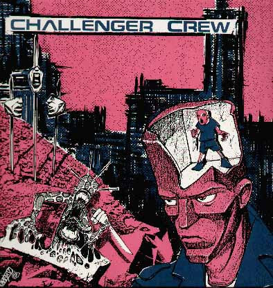 Challenger Crew : 9 Song 12'' (12", S/Sided, Ltd, RE)