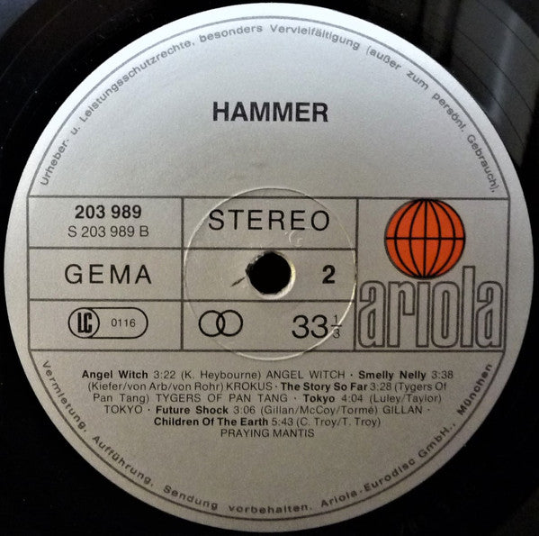 Various : Hammer (LP, Comp)