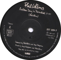 Phil Collins : Another Day In Paradise (7", Single, Sol)