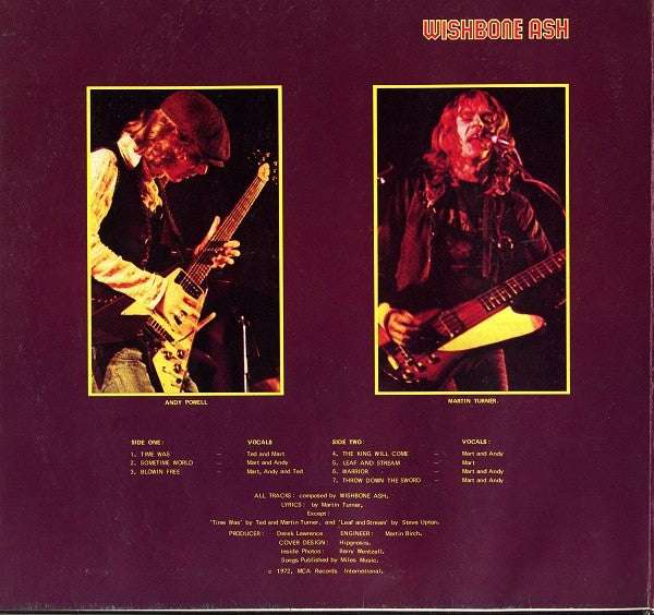 Wishbone Ash : Argus (LP, Album, RE, Gat)