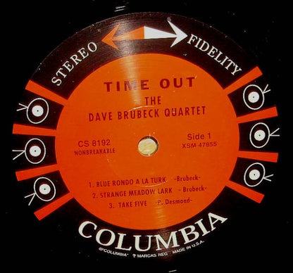The Dave Brubeck Quartet : Time Out (LP, Album, RE, RM, 180)