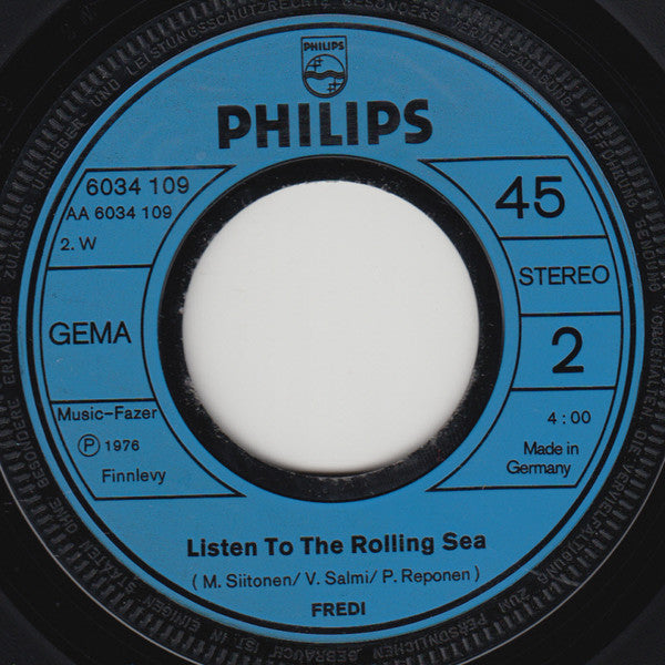 Fredi And Friends* : Pump Pump (7", Single)