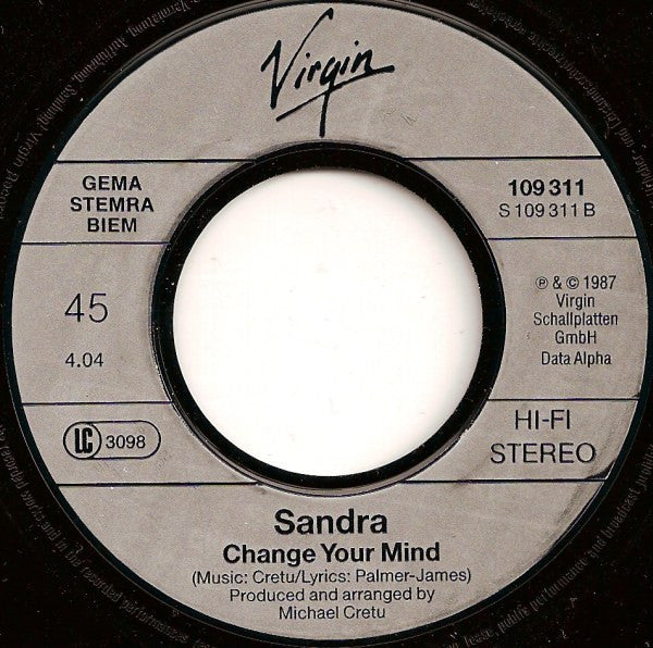Sandra : Everlasting Love (7", Single)