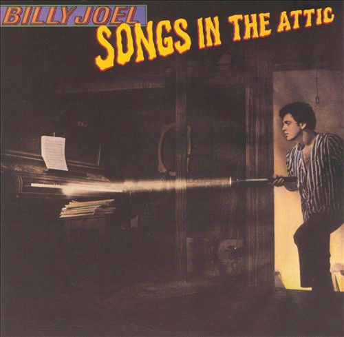 Billy Joel : Songs In The Attic (LP, Album, RE, Red)