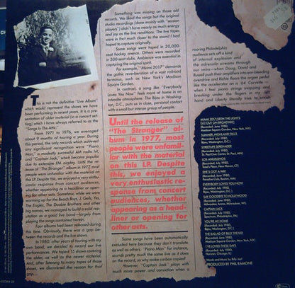 Billy Joel : Songs In The Attic (LP, Album, RE, Red)
