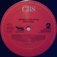 Billy Joel : Songs In The Attic (LP, Album, RE, Red)