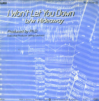 Ph.D. : I Won't Let You Down (7", Single)