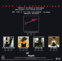 Benatar* : Love Is A Battlefield (7", Single)