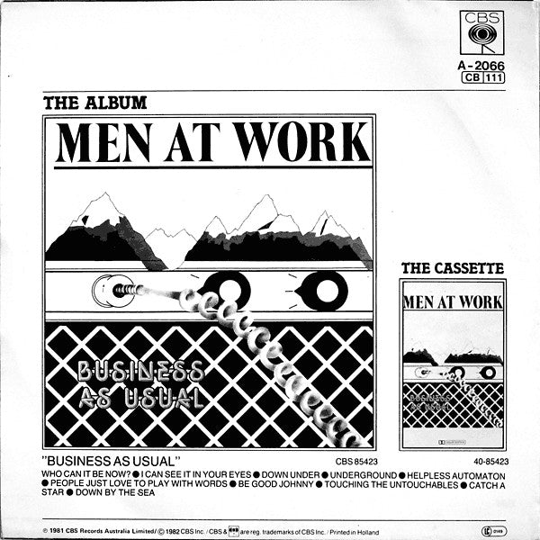 Men At Work : Down Under (7", Single)