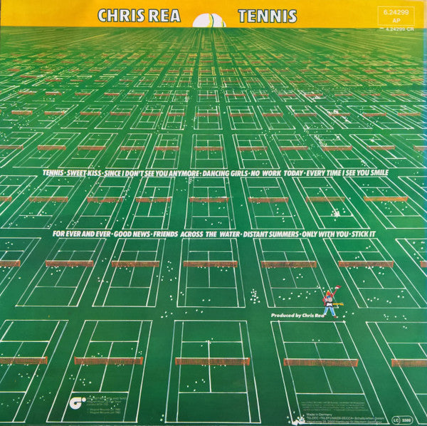 Chris Rea : Tennis (LP, Album)