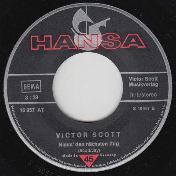 Victor Scott : Ohne Hemden Und Ohne Hosen (7", Single)