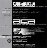 Marc Acardipane : Resident E - Episode X (2xCD, Comp, Copy Prot., Mixed)