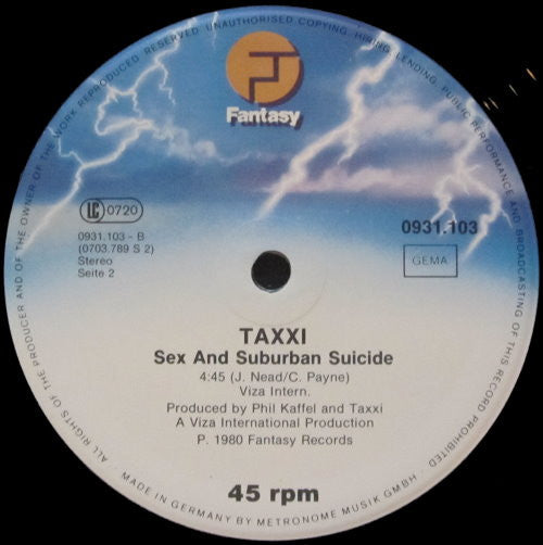 Taxxi : Not Me Girl (12")