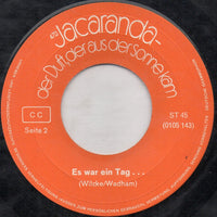 Fiete Wacker : Der Duft, Der Aus Der Sonne Kam - 4711 Jacaranda (7", Single)