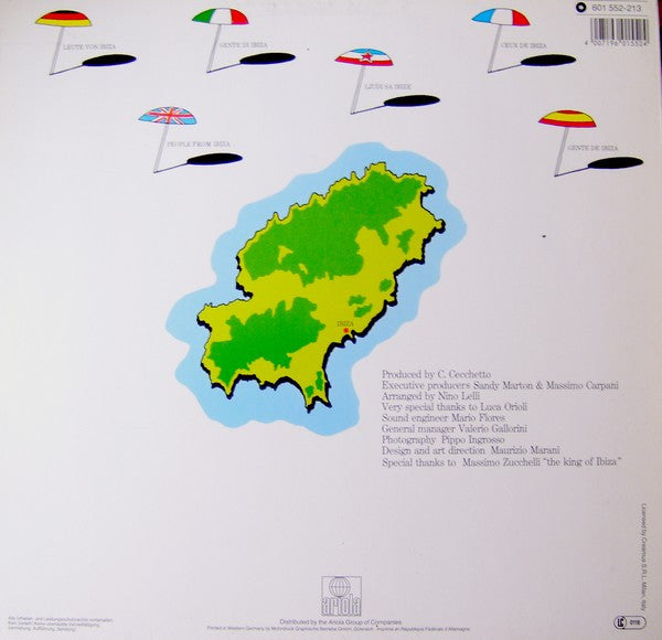 Sandy Marton : People From Ibiza (Ibiza Remix) (12", Maxi)