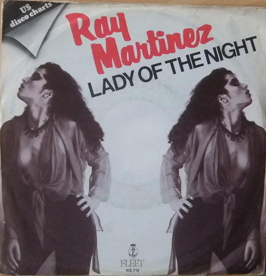 Ray Martinez : Lady Of The Night (7", Single)