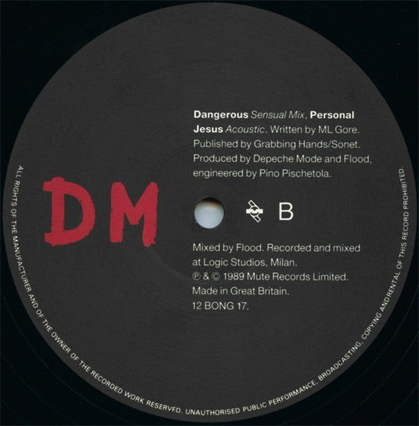Depeche Mode : Personal Jesus (12", Single)