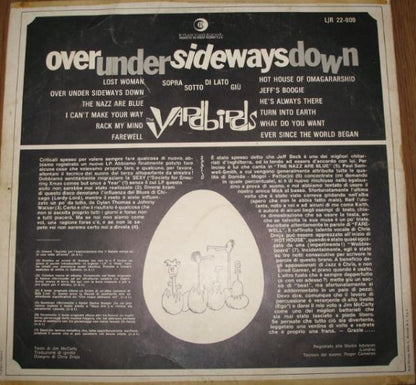 Yardbirds* : Over Under Sideways Down (LP, Album)