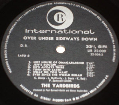 Yardbirds* : Over Under Sideways Down (LP, Album)