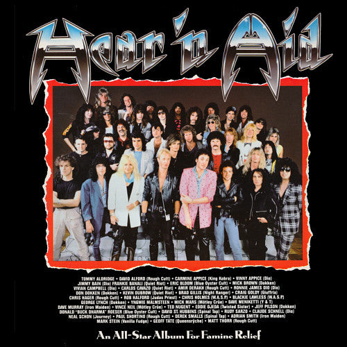 Hear 'n Aid* : Hear 'n Aid (An All-Star Album For Famine Relief) (LP, Comp)