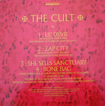 The Cult : Lil' Devil (12", Single)
