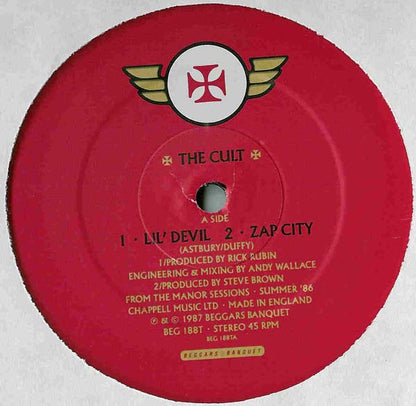 The Cult : Lil' Devil (12", Single)