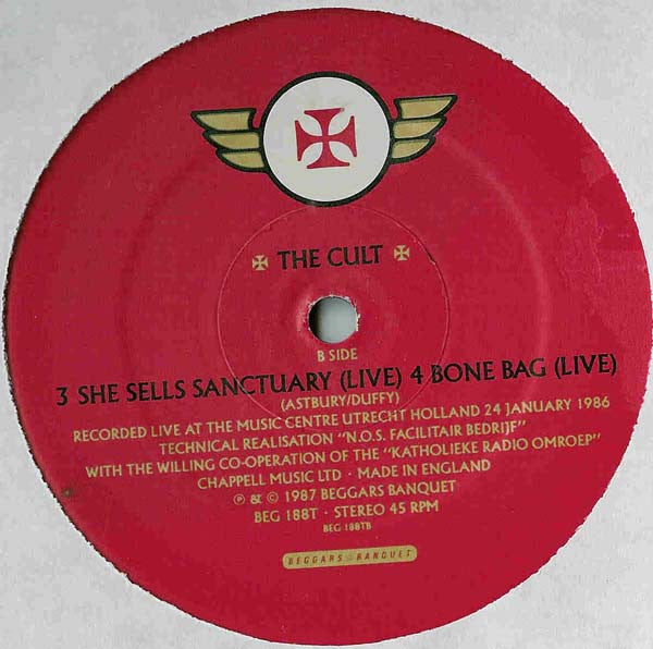 The Cult : Lil' Devil (12", Single)