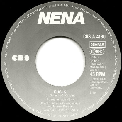 Nena : Rette Mich (7", Single)