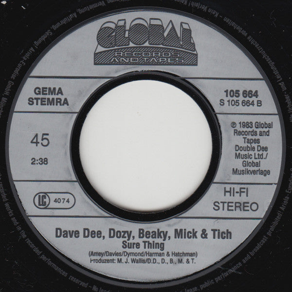 Dave Dee, Dozy, Beaky, Mick & Tich : Staying With It (7", Single)