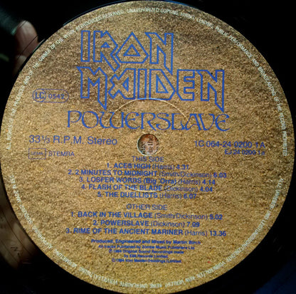Iron Maiden : Powerslave (LP, Album)