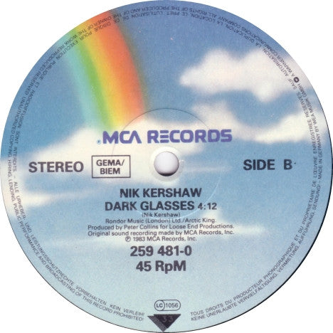 Nik Kershaw : I Won't Let The Sun Go Down On Me (12")