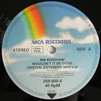 Nik Kershaw : Wouldn't It Be Good (12", Maxi)