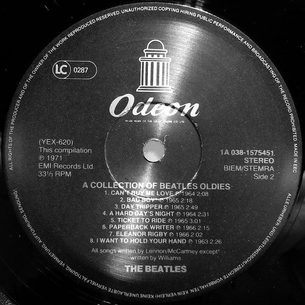 The Beatles : A Collection Of Beatles Oldies (LP, Comp, RE, Bla)