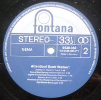 Scott Walker : Attention! Scott Walker! (LP, Comp)