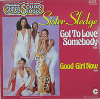 Sister Sledge : Got To Love Somebody (12", Maxi, Ltd)