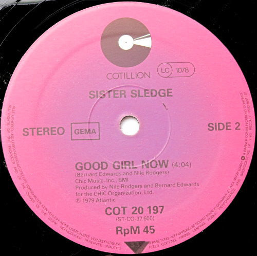 Sister Sledge : Got To Love Somebody (12", Maxi, Ltd)