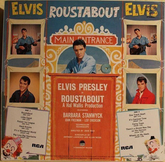Elvis* : Roustabout (LP, Album, RE)