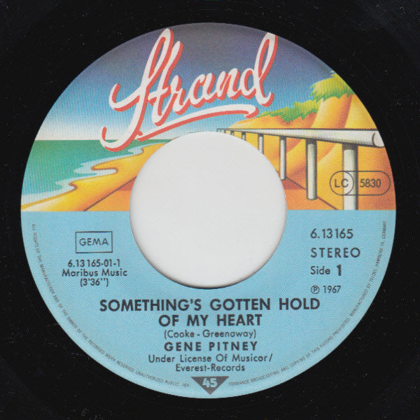 Gene Pitney : Something's Gotten Hold Of My Heart (7", Single)